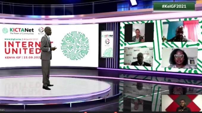 Access and inclusivty panel moderated by Bob Ochieng