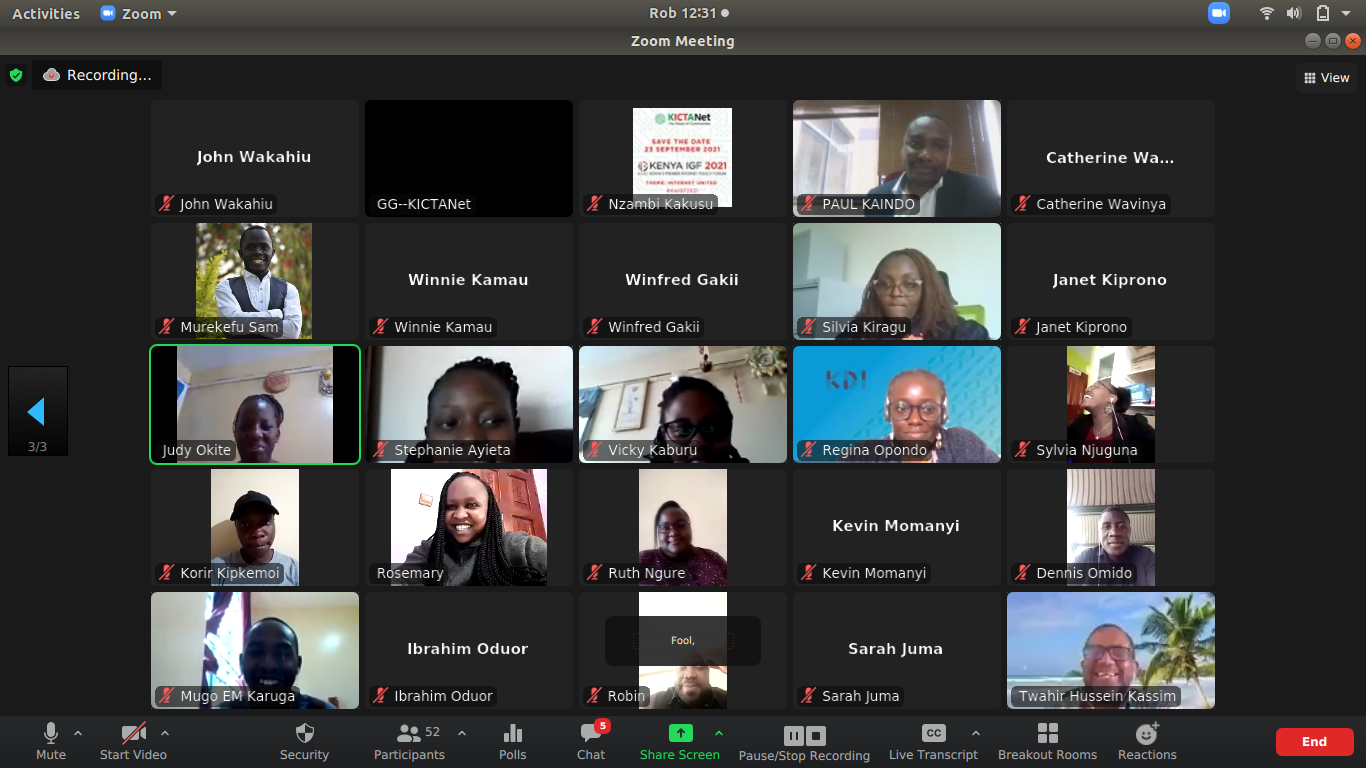 KeSIG class in session